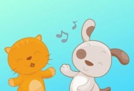 Жили-были Котенок и Щенок