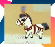 Пони учится скакать