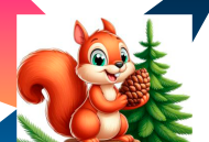 Белочка-умелочка