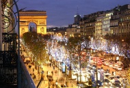 Зимний вечер в Париже