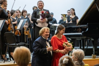 В Карельской филармонии большим концертом отметили юбилей композитора Геннадия Вавилова