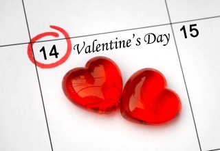 Акция ко Дню всех влюблённых.