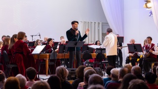 В Петрозаводске выступил Сергей Дудинский.