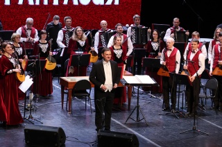 Фоторепортаж с концерта Оркестра «Онего» в Тюмени.